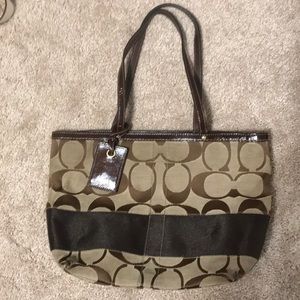 Authentic coach purse